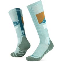 Buff Merino HW Over-the-Calf Socken HWO1 Seegrün S 36/38 Socken