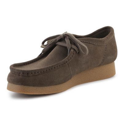 3. Clarks WallabeeEVO 26180920 DUNKELOLIVE WILDLEDER