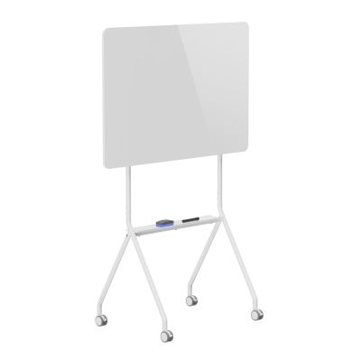 11. Ergo Office mobiles Whiteboard, Querformat, weiß, einseitig, mit Ablage, Abmessungen 1190 x 790 mm, ER-306