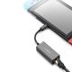 5. Ugreen externer Netzwerkadapter RJ45 - USB Typ C (1000 Mbps / 1 Gbps) Gigabit Ethernet grau (CM199)