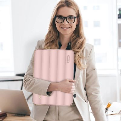 7. Tech-Protect Puffy 15-16" Laptoptasche - Rosa
