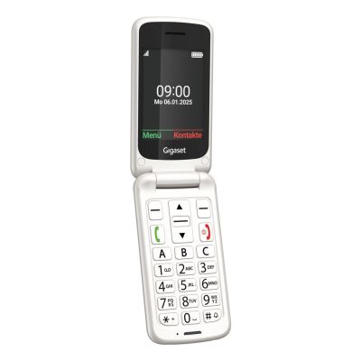 3. Gigaset GL595 7,11 cm (2,8") 114 g Weiß Telefon für Senioren