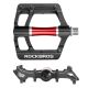 5. Rockbros 2020-12CBK Plattform-Fahrradpedale aus Aluminium – Schwarz