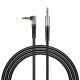 Orico AXW Mini-Klinkenstecker 3,5 mm, abgewinkeltes Audiokabel, 5 m – Schwarz