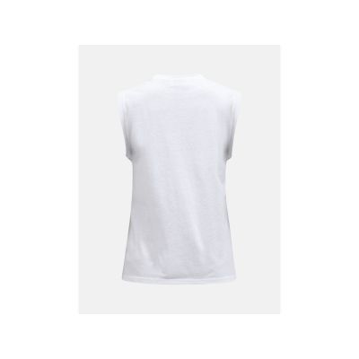 4. PEAK PERFORMANCE Explore Graphic ärmelloses Damen-T-Shirt schwarz