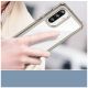 6. Outer Space Case für Samsung Galaxy A26 Cover mit flexiblem Rahmen - Halbtransparent, Schwarz