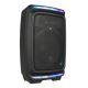 8. V-TONE OrionX 14 ACCU – Aktivlautsprecher, schwarz, wiederaufladbar, Bluetooth, TWS, USB, AUX, FM, DSP, ausziehbarer Griff, Transportrollen, 135 W RMS