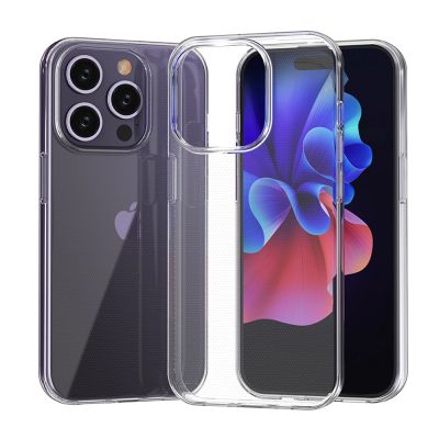 6. iPhone 15 Pro-Hülle aus der Ultra Clear-Serie in transparenter Farbe