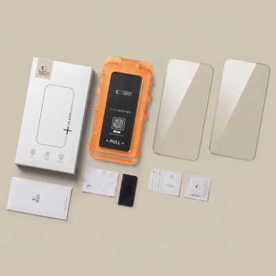 14. Tech-Protect Quick Set+ 2er-Pack gehärtetes Glas für Samsung Galaxy S26 FE