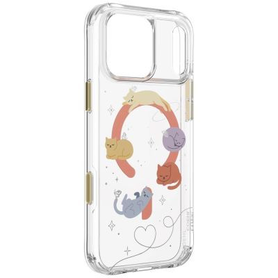 3. Uniq Coehl Elysie Magnetische Ladehülle für iPhone 18 Pro Max / 17 Pro Max – Mehrfarbig