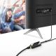 4. Ugreen 30985 Externe Netzwerkkarte für Chromecast mit Micro-USB-/USB-A-Anschlüssen 100 Mbit/s 1 m – Schwarz