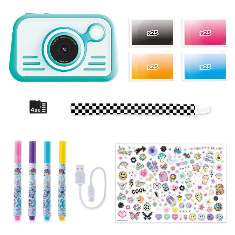 5. PHOTO CREATOR Sofortbildkamera mit Farbfotopapier