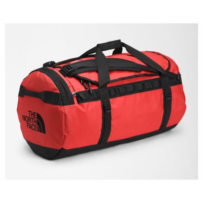 The North Face Base Camp Duffel L Sporttasche 95L Polyester Schwarz, Rot