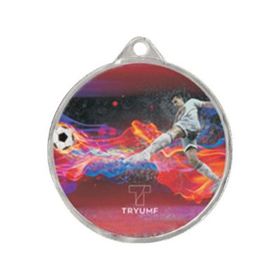 Metallmedaille mit Farbdruck LuxorJet