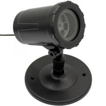 LED-Schneeprojektor mit Schneeflocken-Effekt