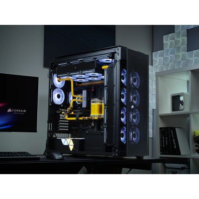 14. CORSAIR 9000D RGB AIRFLOW Super Full-Tower Schwarz