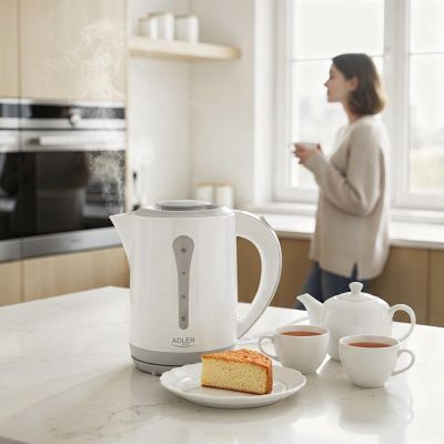 8. Adler AD 1244 Wasserkocher (2200W 2,5l; blau)