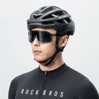 4. Rockbros HC-58BK-L Fahrradhelm 58-61 cm - Schwarz und Grau