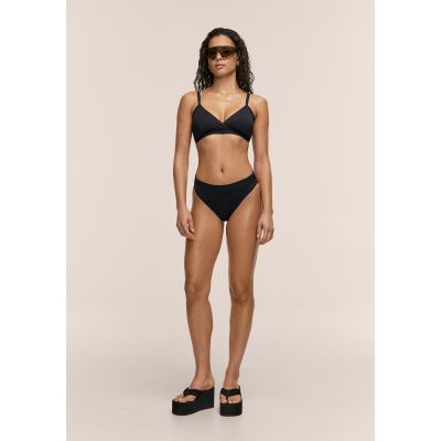 5. CASALL Overlap Bikini-Oberteil Schwarz