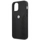 6. BMW Leather Curve Perforate Case für iPhone 12 Pro Max – Schwarz