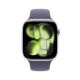 2. Apple Watch Series 11 (2025) GPS 46 mm Silbernes Aluminiumgehäuse mit Sportarmband M/L – Lila Nebel