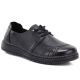 Bequeme schwarze Damen-Lederschuhe Vinceza 107240