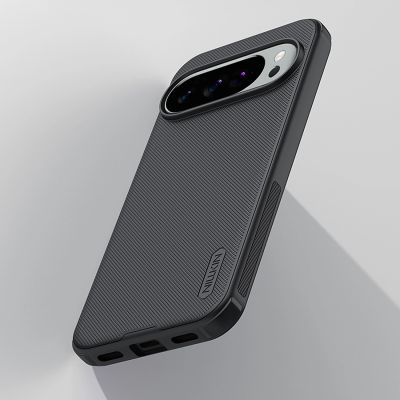 7. Nillkin Super Frosted Shield Pro Magnetische Hülle für Google Pixel 10/10 Pro, kompatibel mit MagSafe – Schwarz