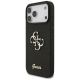 2. Guess Fixed Glitter Big 4G Hülle für iPhone 17 Pro Max / 18 Pro Max - Schwarz