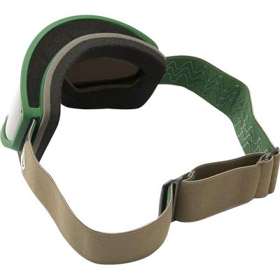 2. Volcom Footprints Damen/Herren Sport Snowboard Skibrille UV-Schutz Grün (VG0622108)