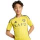 5. adidas Al Nassr FC 2025/2026 Heimtrikot für Kinder, gelb JN7981