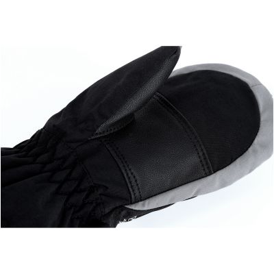 5. Viking Starlet Ski Kids Winterhandschuhe mit Schneeflockenmotiv, schwarz (125/15/5195/09)