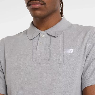 8. New Balance Cotton Pique Polo Shirt M MT51519AG