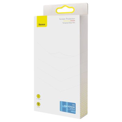 5. Baseus gehärtetes Glas HONOR X30 0,3 mm klar (2 Stück) (SGBL024302)