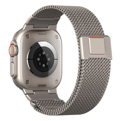 2. Tech-Protect Milano Vanguard Armband für Apple Watch (44 / 45 / 46 / 49 mm) – Titan