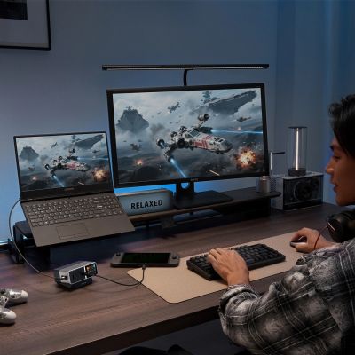12. Cuktech TA3005U 300W 5-in-1 Ladestation mit Digitalanzeige – Silber