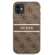 3. Guess 4G Stripe Case für iPhone 11 / Xr 6.1" - Braun