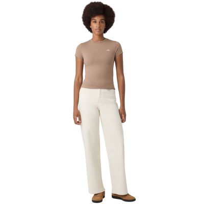 15. Fila Trivero Damen T-Shirt beige FAW1205 70008