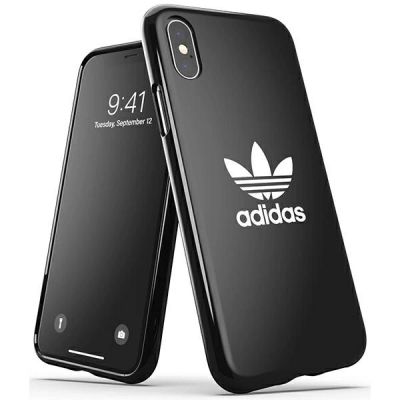 Adidas OR Snap Case Trefoil für iPhone X / XS - Schwarz