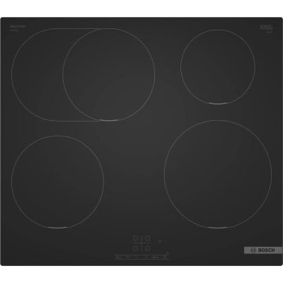 BOSCH PIF61ABB5E Induktionskochfeld 60 cm | PowerBoost | Timer | TouchSelect | Mattschwarz
