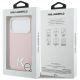 8. Karl Lagerfeld MagSafe Hülle mit Karl-Kopf-Logo für iPhone 17 Pro Max – Pink