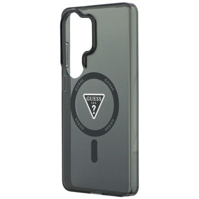 6. Guess IML Gradient Triangle MagSafe Hülle für Samsung Galaxy S26 Ultra - Schwarz