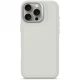 Decoded Antimicrobial Silicone Stacks Backcover Case mit MagSafe für iPhone 16 Pro Max – Grau