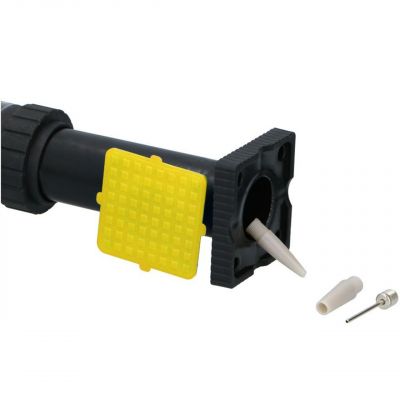 3. Dunlop Fuß-Fahrradpumpe mit Manometer 175416