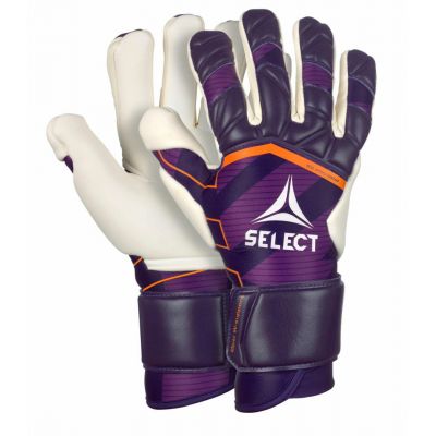 6. SELECT 88 Pro Grip Torwarthandschuhe Lila/Weiß
