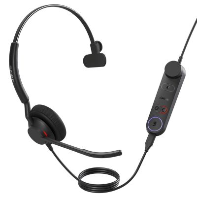 Jabra 5093-299-2159 Kopfhörer/Headset, kabelgebunden, Kopfbügel, Büro/Callcenter, USB Typ-C, Schwarz