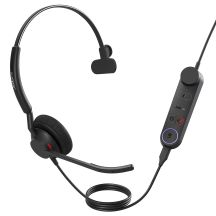 Jabra 5093-299-2159 Kopfhörer/Headset, kabelgebunden, Kopfbügel, Büro/Callcenter, USB Typ-C, Schwarz
