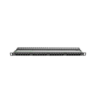 Patchpanel Lanberg PPU5-0024-B (0,5U; 19"; Kat. 5e; UTP; 24xRJ-45)