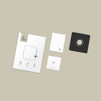 6. Tech-Protect Camring Fit+ Kameraabdeckung für iPhone 17 Air - Schwarz