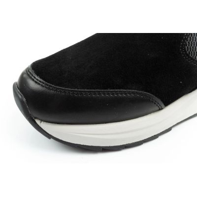 6. Scholl Beverly Bootie Damen Lederstiefeletten Schwarz