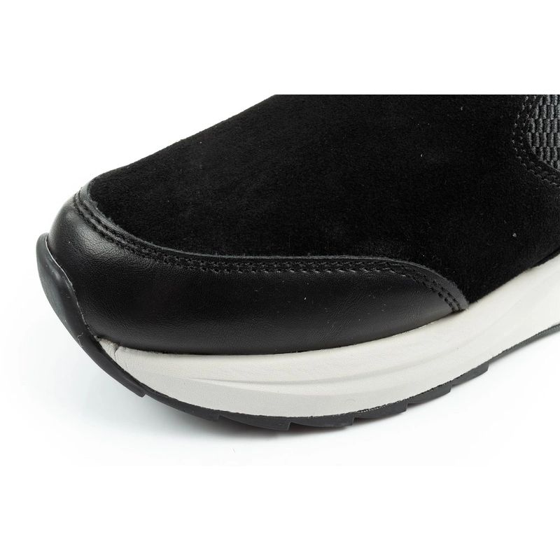 6. Scholl Beverly Bootie Damen Lederstiefeletten Schwarz